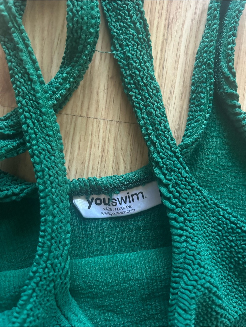 YouSwim Aplomb Green One Piece - Picture 3 of 6